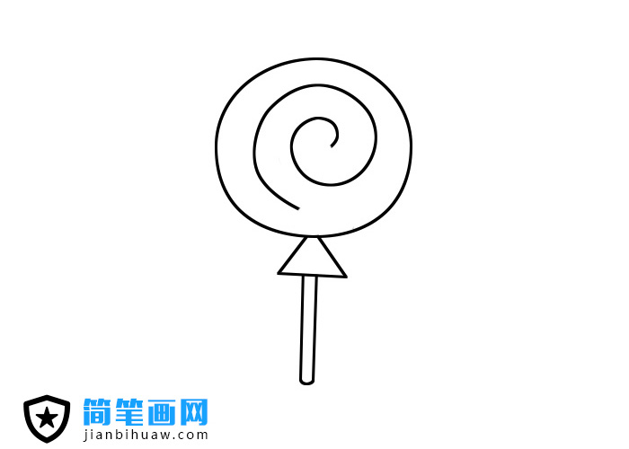 棒棒糖簡(jiǎn)筆畫超簡(jiǎn)單畫法